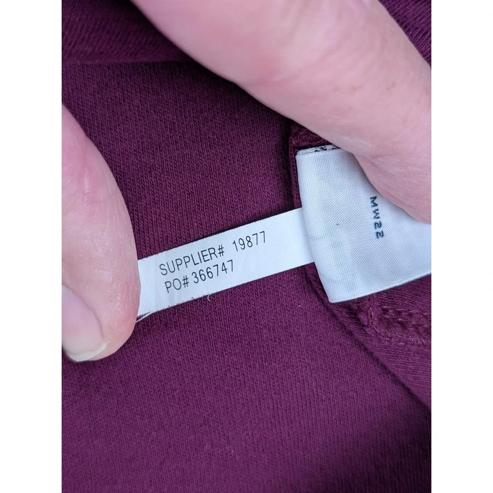 VTG Polo Ralph Lauren Marroon/Purple Short Sleeve Polo Shirt Men's Sz XL  EUC